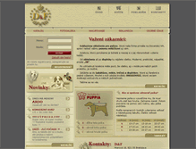 Tablet Screenshot of df-pets.sk